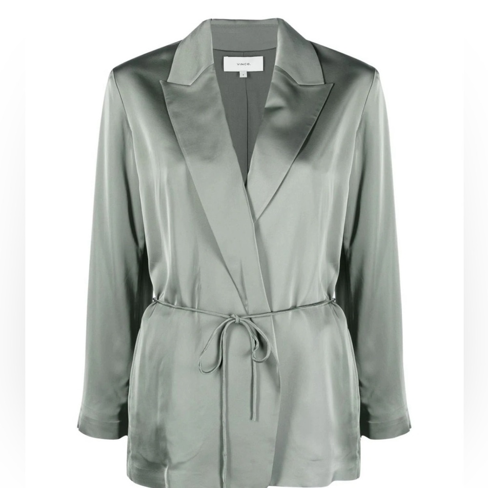 Vince Size 14 Grey/Green blazer